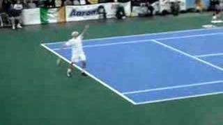 Roddick imitates Serena Dont miss this Hilarious [upl. by Gnik]