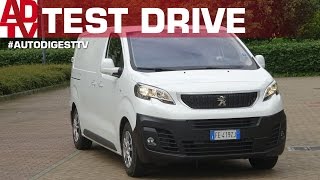 TEST DRIVE PEUGEOT EXPERT 20 150 CV [upl. by Hgieliak]