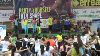 Myrto Meletiou  ZUMBATHON 2015 Thessaloniki [upl. by Ahseym720]