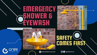 Onimi Italia  Emergency Shower and Eye Wash [upl. by Esenahs]