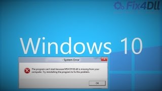 How to Fix Missing Dll Files Error For Games on Windows 10 Works Legit HD [upl. by Ayotac501]