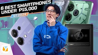 6 Best Phones UNDER PHP 15K Q1 2024 [upl. by Kacerek]