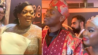 Moment Eniola badmus Lateef Adedimeji And Wife Mo Bimpe Turn Up For AMVCA 2024 [upl. by Arnst]