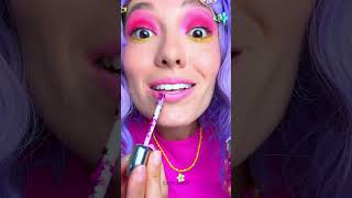 ¡Brillo de labios estrella brillante DIY 🌟💄 Brilla como una estrella de labios maquillaje [upl. by Yelwah]