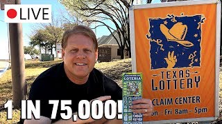 🤑 BIGGEST WIN LIVE 20 Million Dollar Loteria 💰 TX Lottery Scratch off Tickets [upl. by Ardried]