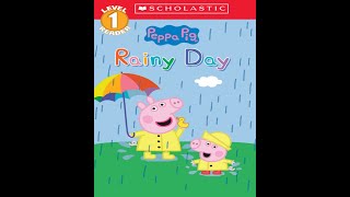 Peppa Pig  Rainy Day  Kids Read Aloud Audiobook [upl. by Kathlene]