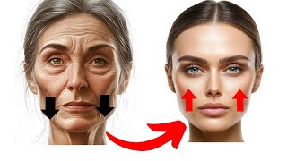 🛑 ANTIAGING FACE EXERCISES FOR SAGGING JOWLS amp SAGGY SKIN  CHEEKS LAUGH LINES  REMOVE WRINKLES [upl. by Dlanar]