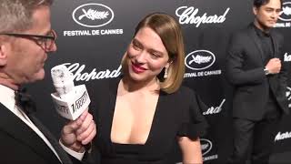 Lea Seydoux on Bond 25 at Cannes [upl. by Yderf390]