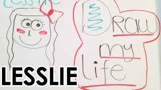 Draw My Life Lesslie  Platica Polinesia [upl. by Enileme]