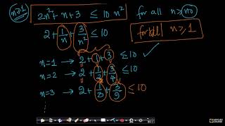 Notations Big Omega Theta  Big O Theta Omega notation  Data Structure amp Algorithms [upl. by Naeloj]