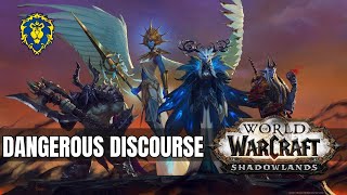 WoW Shadowlands  Alliance Quests  Dangerous Discourse [upl. by Cima]