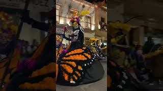 Así se vivió el tradicional desfile de Día de muertos en Zacatecas [upl. by Oiramal]