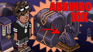 ABRINDO 10 BALÕES 20 ANOS FILIGRANA DOURADO DEU BOM 《 Skt Habbo》 [upl. by Loar287]