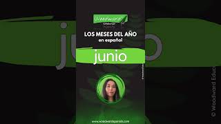 Los meses en español  Months in Spanish Pronunciation  Learn Basic Spanish [upl. by Ahcmis]