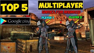 TOP 5 BEST MULTIPLAYER GAMES FOR ANDROID [upl. by Zehcnas25]