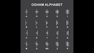 The Spirit Guide How To Read amp Write Ogham old Irish Includes Translator amp Simple Craft [upl. by Nnylarat]