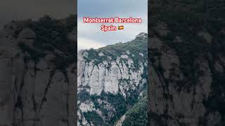 Montserrat Monastery in Barcelona Spain 🇪🇸 travel mountains usa bestday fyp virelvideo fy [upl. by Corley]