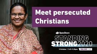 Meet persecuted Christians from China Nigeria and Syria Standing Strong Online 2020 [upl. by Ofella607]