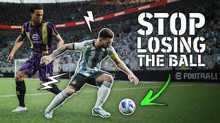 4 Tips To Stop Losing Ball Possession In eFootball [upl. by Nayra]