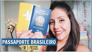 COMO TIRAR O PASSAPORTE EM 5 PASSOS DETALHADO [upl. by Coward]