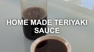 Home Made Teriyaki Sauce Recipe cheekyricho [upl. by Nyliak]