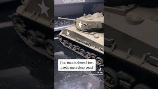 135 scale sherman tank “easy 8” shorts tamiya scalemodel [upl. by Retla]