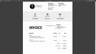 Invoice Iconic – An Invoice PDF Template for Gravity PDF [upl. by Ettegroeg570]