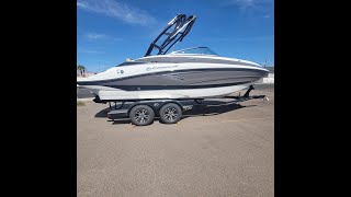 2022 CROWNLINE E235 WALK THRU [upl. by Nosa]