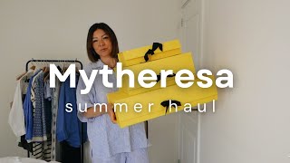 Summer Designer Haul  Mytheresa Try On  Nicole Ballardini [upl. by Dremann583]