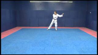 Taekwondo Pattern 9 Black Belt 1st Dan [upl. by Yerac]