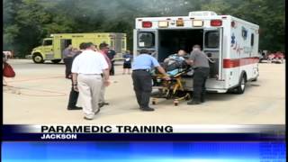 HCC paramedic students train for emergency situations [upl. by Asiulairam902]