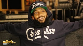 Nipsey Talks Kendrick Lamar Dedication Lebron James Isaiah Thomas Blue Laces 2 [upl. by Ynaffet]