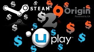 Покупка случайных ключей Steam Origin Uplay №2 Испытай удачу [upl. by Lleze]