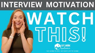 WATCH THIS The Motivation You Need Before Your Next Interview [upl. by Nwahsuq205]