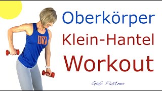 ♦️30 min Oberkörper HantelTraining  BauchRückenArmeSchultern [upl. by Gosnell928]