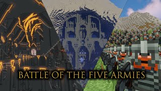 Epic Battle for Erebor Minecraft LOTR Mod Adventure ⚔️ [upl. by Janerich]