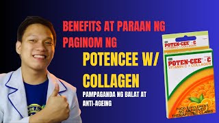 POTENCEE WITH COLLAGEN PAMPAGANDA NG BALAT [upl. by Drummond]