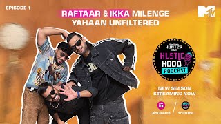 Raftaar amp Ikka unfiltered with Afaik on DHH days  Royal Enfield Hunter Hustle Hood Podcast  S2 E1 [upl. by Ynnatirb]