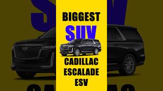 Biggest SUV In The World Cadillac Escalade ESV suv shorts [upl. by Davine]