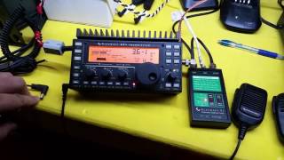 Elecraft KX3 QRP Radio and T1 External QRP Auto Tuner [upl. by Dodwell]