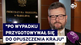 Prokuratura o szczegółach zatrzymania sprawcy wypadku na rondzie Tybetu w Warszawie TVN24 [upl. by Derzon]