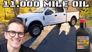 11000 Mile Oil Change Interval With Lake Speed Jr  67 PowerStroke [upl. by Llerol]