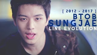 BTOB  SUNGJAE LINE EVOLUTION 20122017 [upl. by Eniluj599]