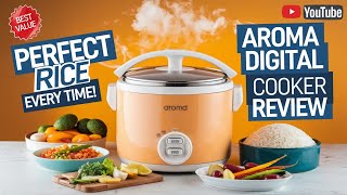 AROMA Digital Rice Cooker Review  Best Affordable Multi Cooker for Perfect Rice and Grains [upl. by Ahsaya]