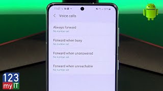 How to Forward Calls on Android Samsung 2022 [upl. by Arima406]