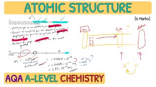 Atomic Structure  Mass Spectrometry Calculations and Theory｜AQA ALevel Chemistry [upl. by Teerell]