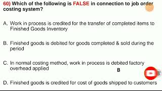 🔴 Accounting exit exam questions with answers part 2 [upl. by Amaral]