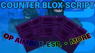 ✅OP ROBLOX COUNTER BLOX SCRIPT🔥 WORKING MAY 2024 AIMBOT ESP [upl. by Calen395]