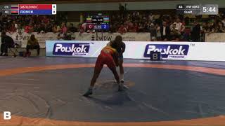 Qual WW  50 kg C CASTILLO HID COL v M STADNIK AZE [upl. by Duile]