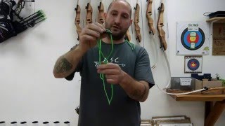 How to use a bow stringer [upl. by Jezabel]